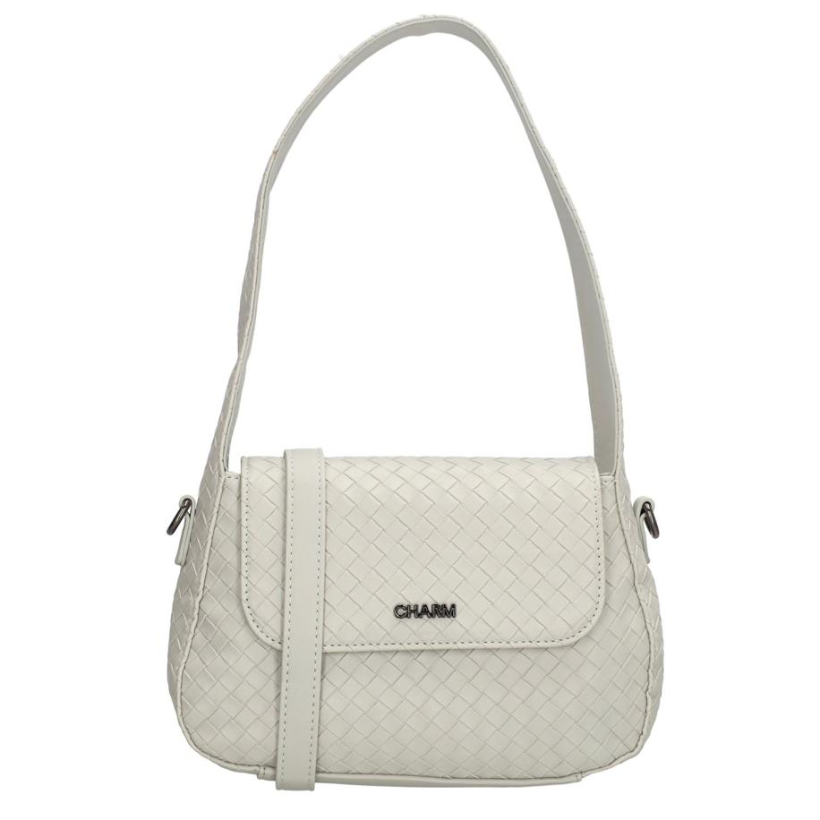 Charm London Mirabello Shoulderbag lightgrey Grijs