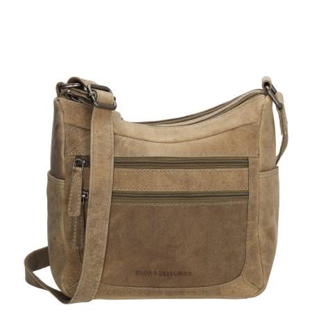 Hide & Stitches Idaho Shoulderbag darksand