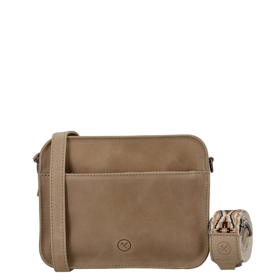Hide & Stitches Next Navajo Shoulderbag sand Bruin