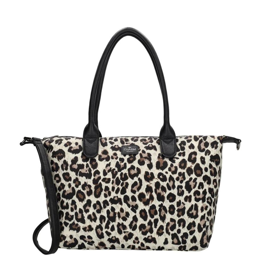 Charm London Buckingham Shopper beige Bruin