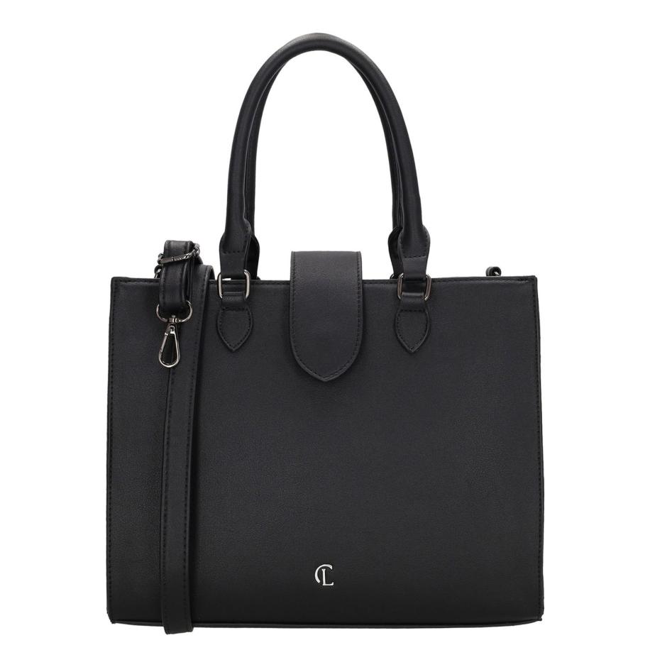 Charm London Castle Hill Handbag black Zwart
