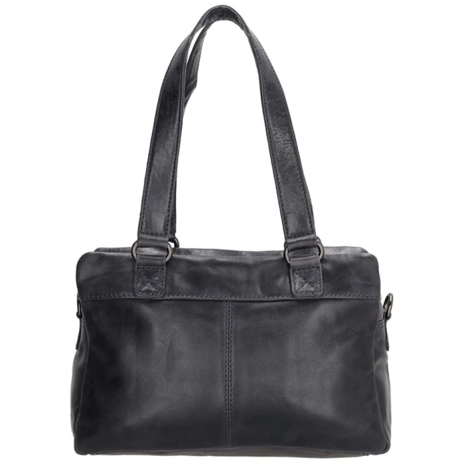 Micmacbags Porto Handtas donker navy Damestas Blauw