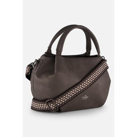 Charm London Handtas bruin Synthetisch