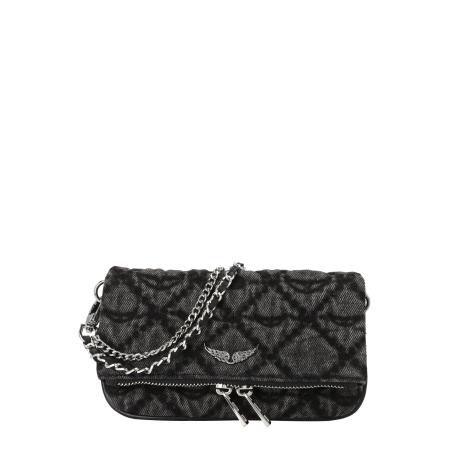 Zadig & Voltaire Zadig & Voltaire Clutch ROCK NANO grijs / donkergrijs