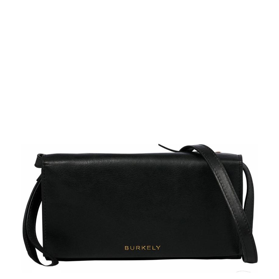 Burkely Fine Florence Phonebag black Zwart