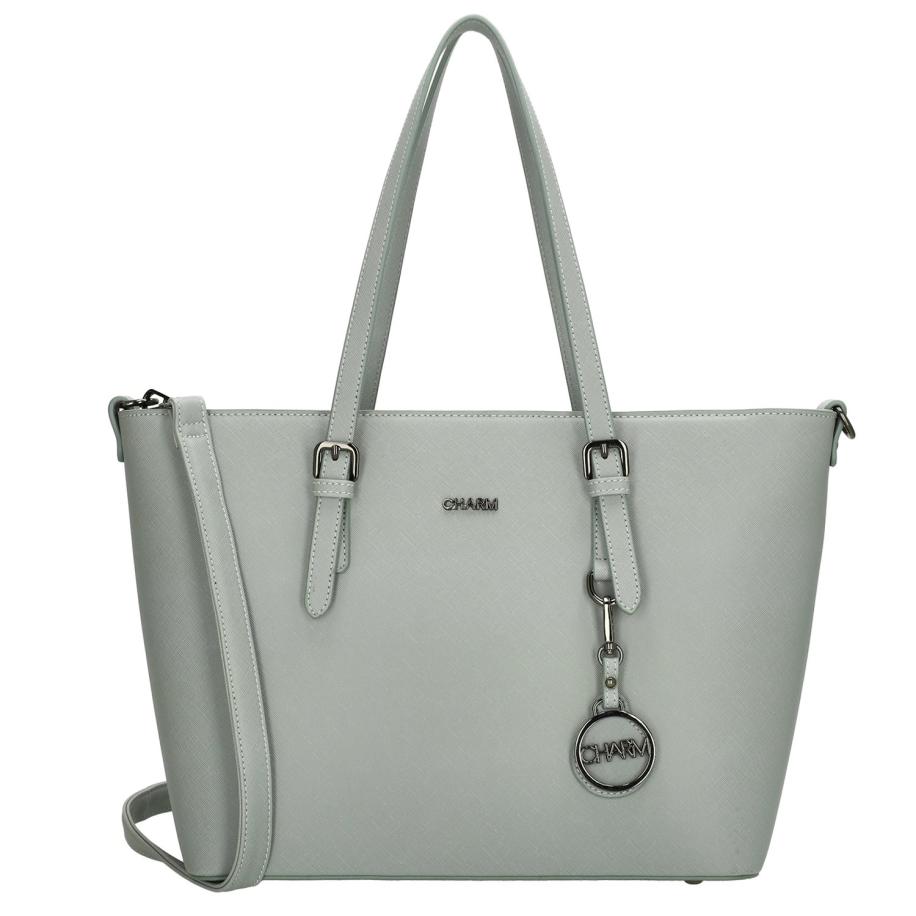 Charm London Birmingham Shopper lightgrey Grijs