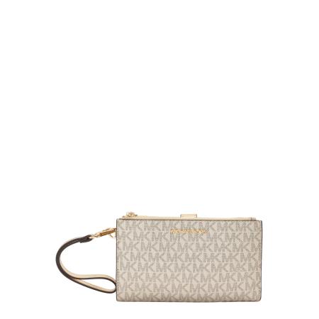 Michael Kors MICHAEL Michael Kors Clutch beige / donkerbruin / goud