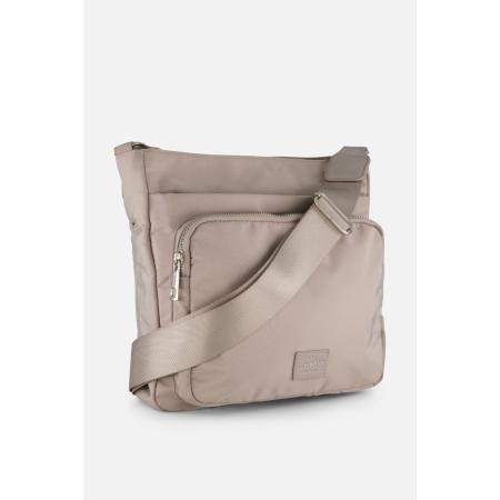 Charm Schoudertas grijs Nylon