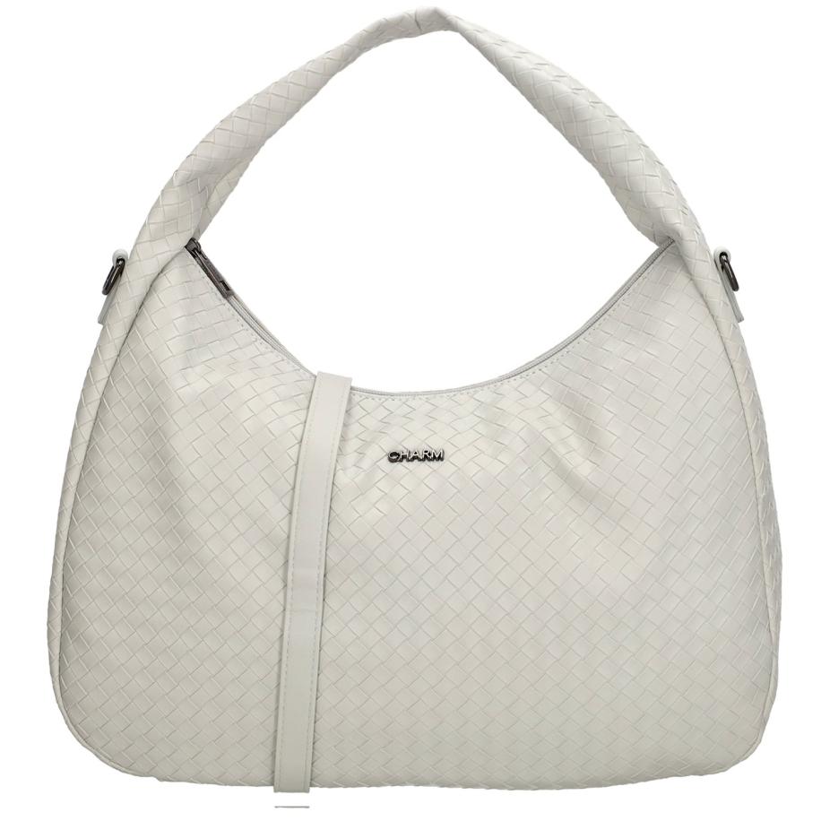 Charm London Mirabello Shopper lightgrey Grijs