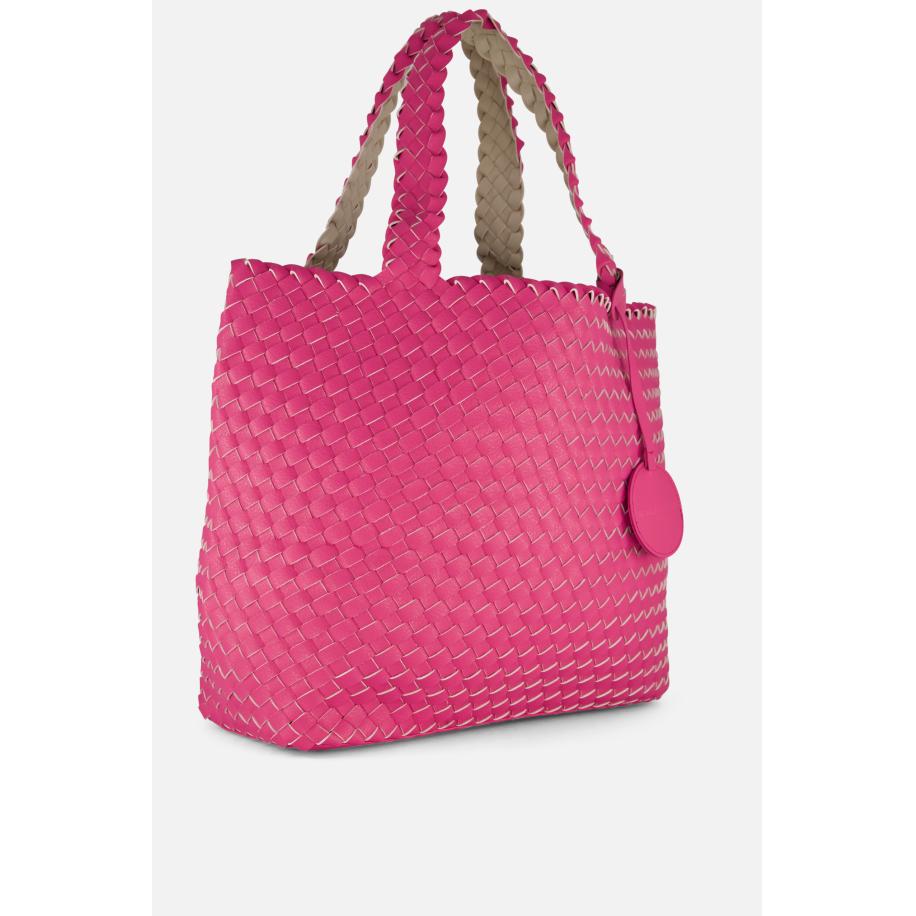 Ilse Jacobsen Reversible Tas roze Imitatieleer Roze