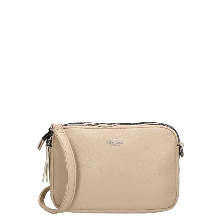 Charm London New York Crossbody taupe Bruin