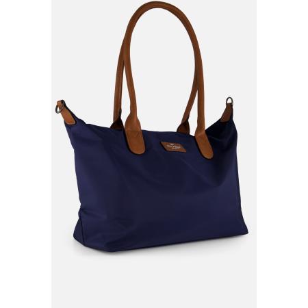Charm Buckingham Shopper blauw Nylon
