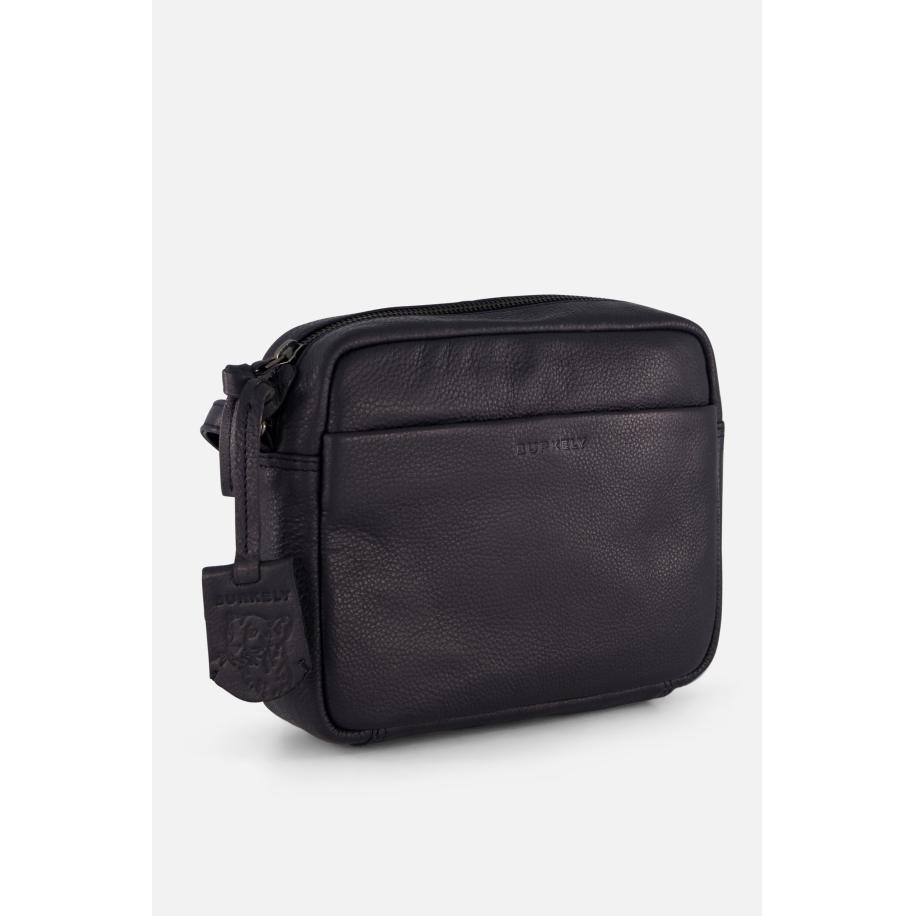 Burkely Lush Lucy Camerabag blauw Leer Blauw