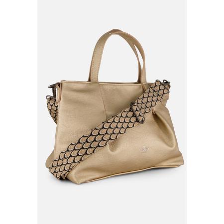 Charm London Handtas goud Synthetisch