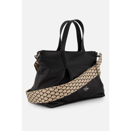 Charm London Handtas zwart Synthetisch