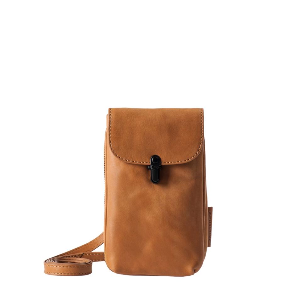 Aunts & Uncles Mrs. Lemon Dash Twist Phonebag caramel Damestas Bruin