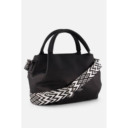 Charm London Handtas zwart Synthetisch