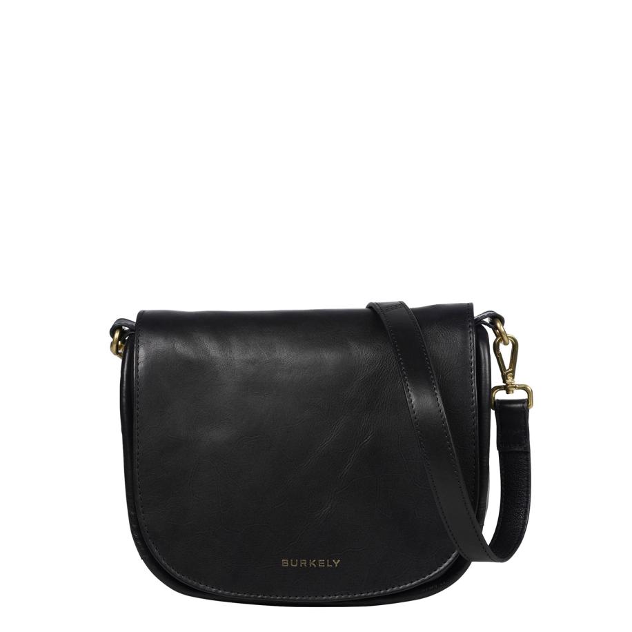 Burkely Vintage Veda Satchel Bag black Zwart