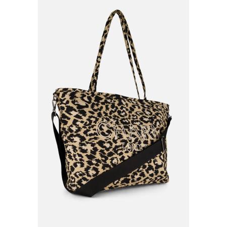 Charm Leopard Shopper beige Synthetisch