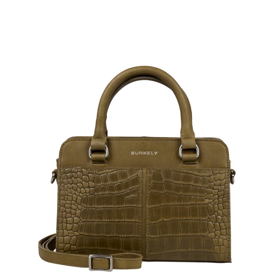 Burkely Cool Colbie Handbag Small olive Groen