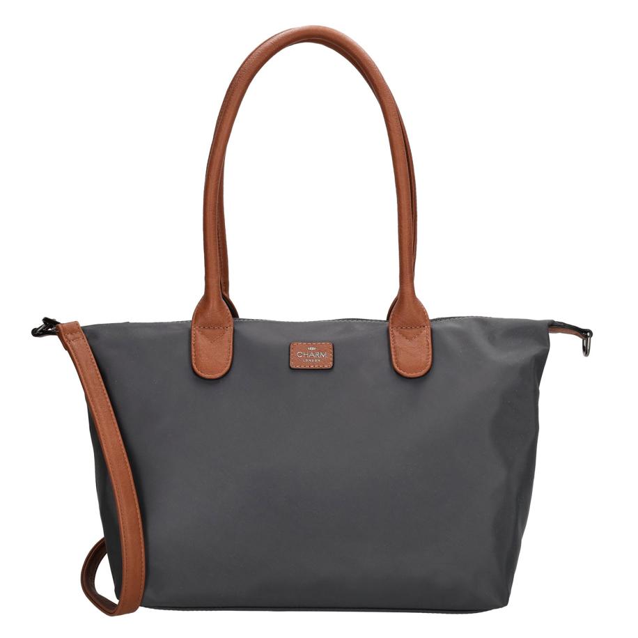 Charm London Buckingham Shopper grey Grijs