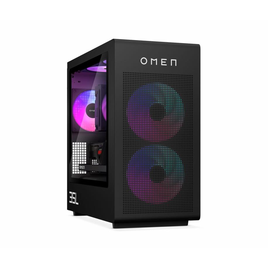 HP OMEN 35L Gaming Desktop - GT16-0604nd - RTX 5070 Ti - 240mm vloeistofkoeler - glazen zijpaneel