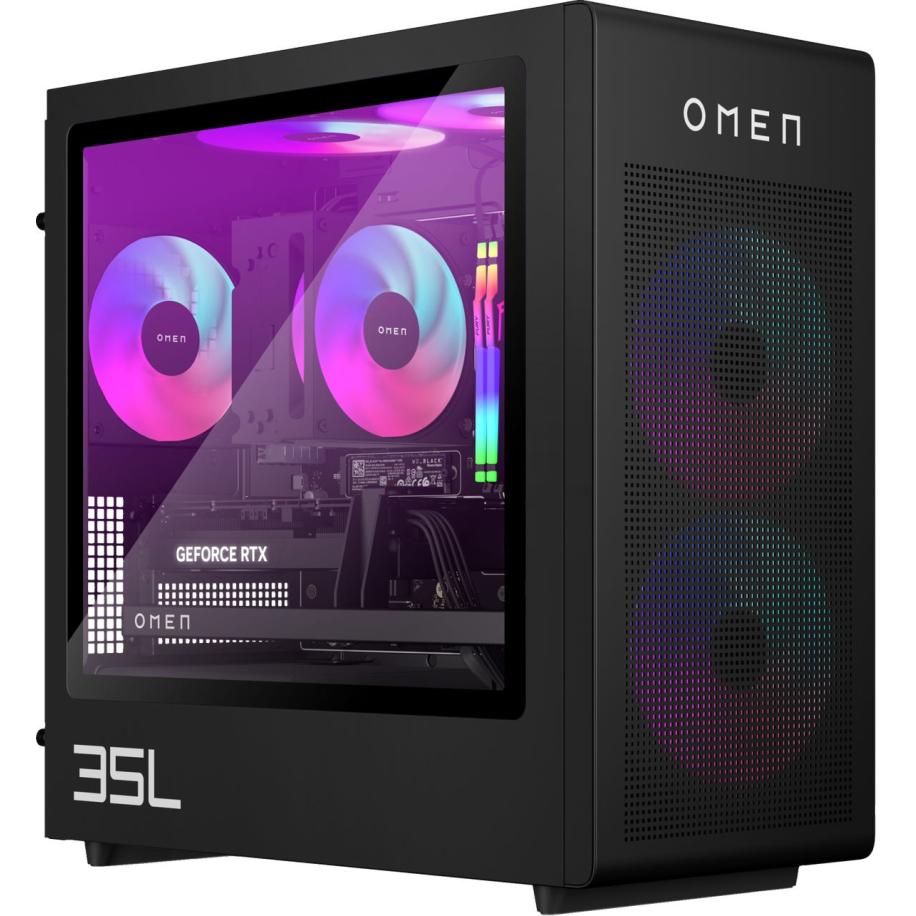 HP OMEN 35L Gaming Desktop - GT16-0608nd - RTX 5080 - 240mm vloeistofkoeler - glazen zijpaneel