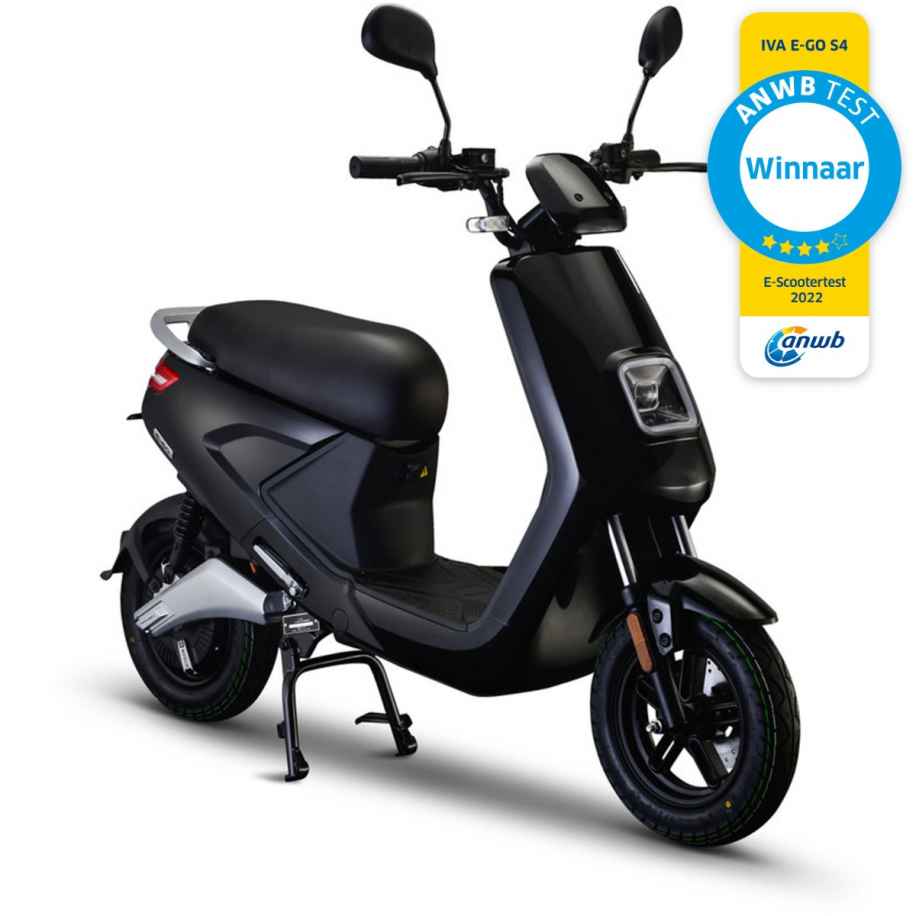IVA E-GO S4 zwart Zwart