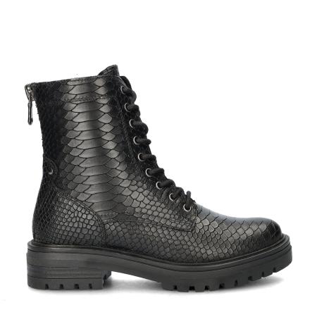Nelson veterboots Zwart 463651