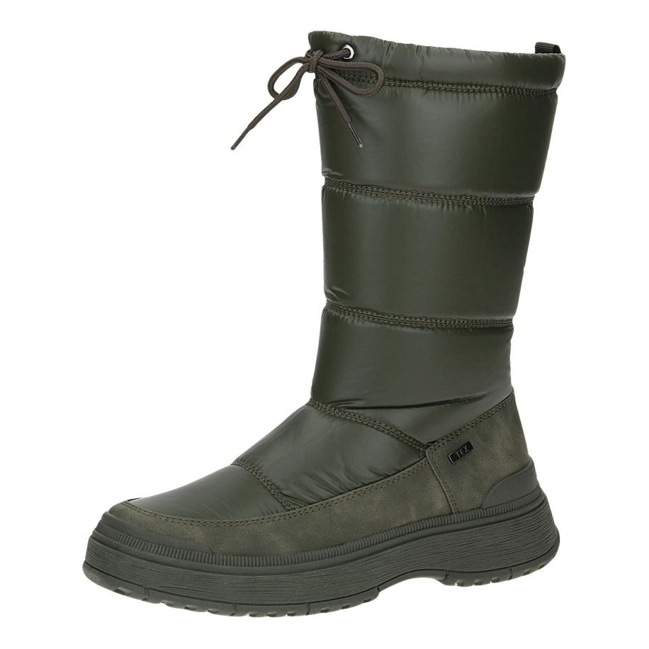 Caprice CAPRICE Snowboots donkergroen -