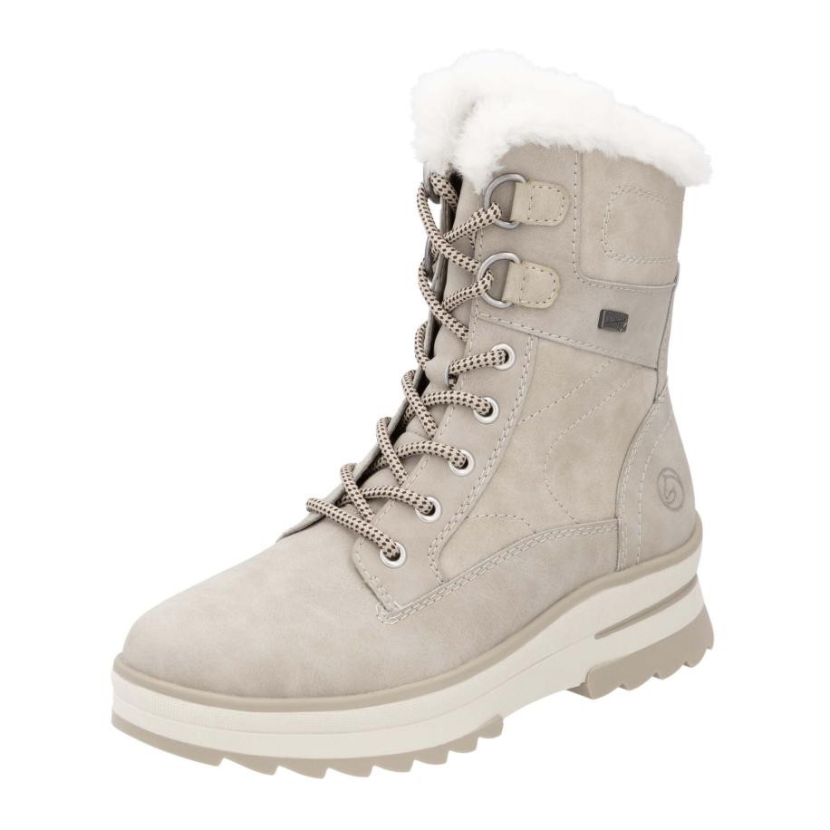 Remonte REMONTE Veterlaarsjes lichtgrijs -