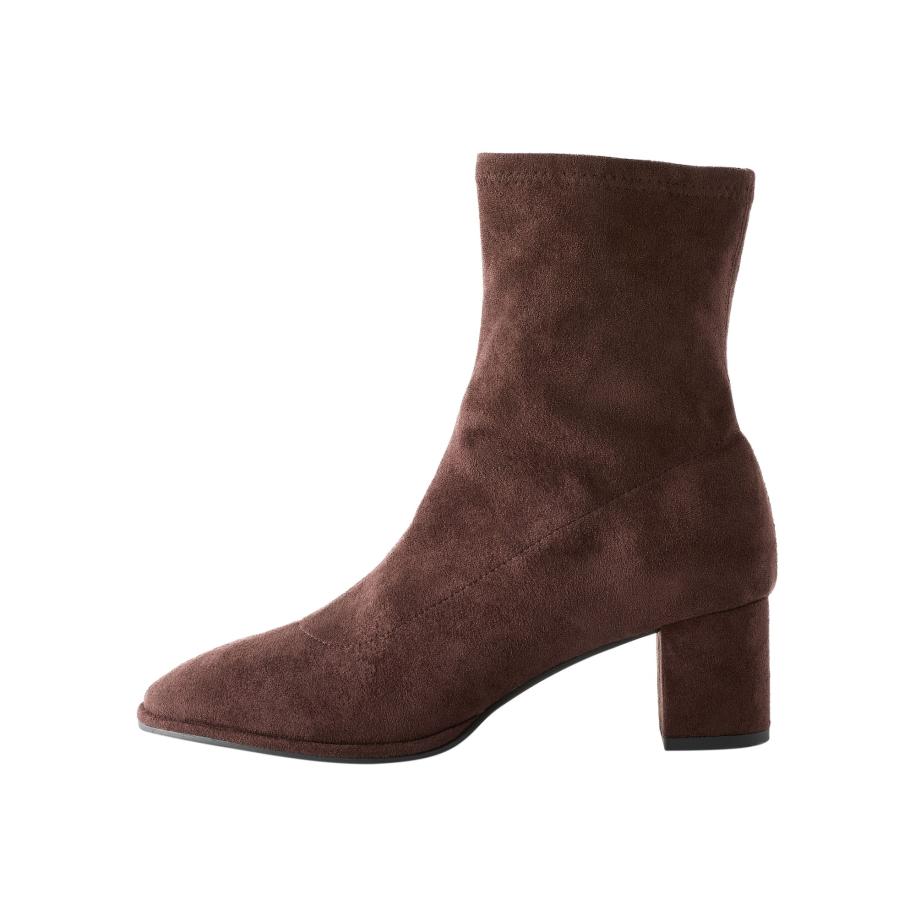 Next Next Enkellaarsjes Forever Comfort® chocoladebruin -