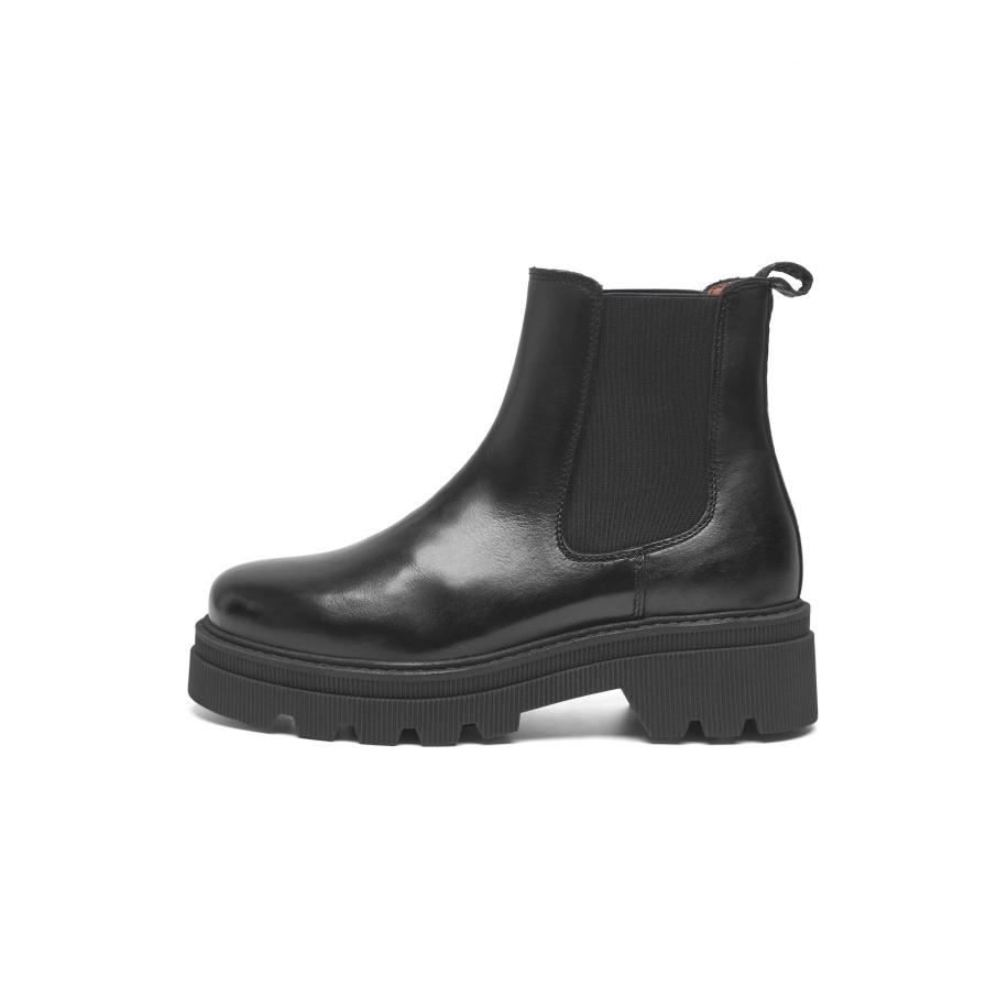 Woden WODEN Chelsea boots Sanna zwart -