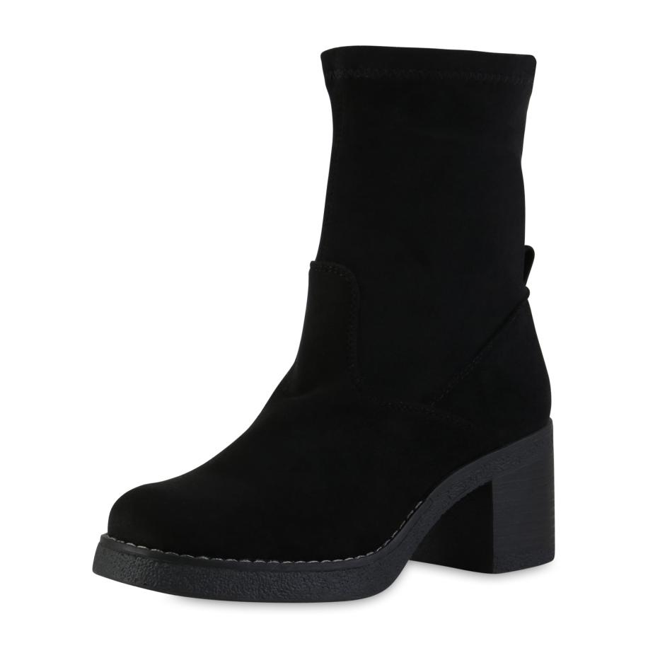 Van Hill Van Hill Enkellaarsjes Sophia zwart -