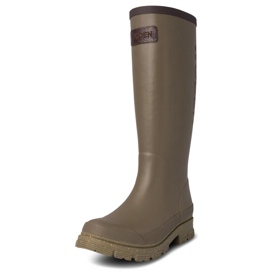 Woden WODEN Regenlaarzen Le Waterproof donkergroen -
