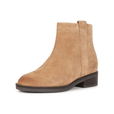 Geox GEOX Enkellaarsjes karamel