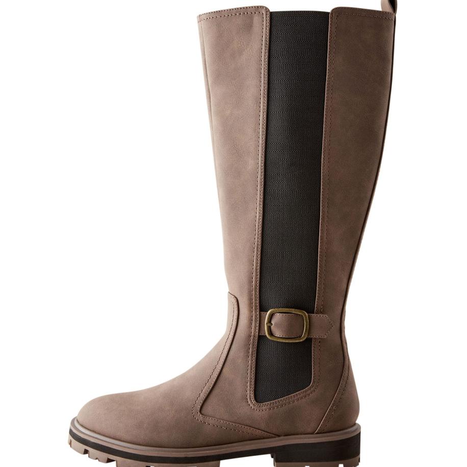 Next Next Chelsea boots chocoladebruin -