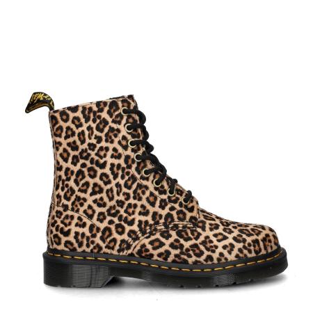Dr. Martens 1460 Pascal Leopard veterboots Bruin 485301