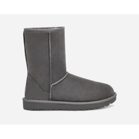 UGG® Classic Short II-laars voor dames in Grey, Maat 43, Shearling