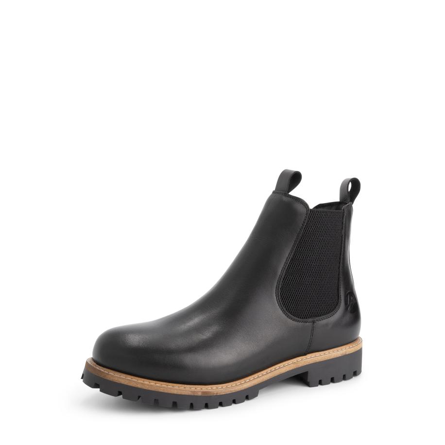 Travelin Travelin Chelsea boots Nodeland zwart -