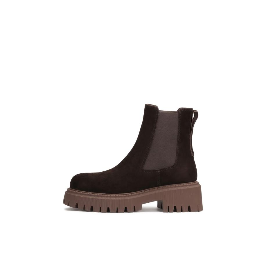 Kazar Chelsea boots donkerbruin Bruin