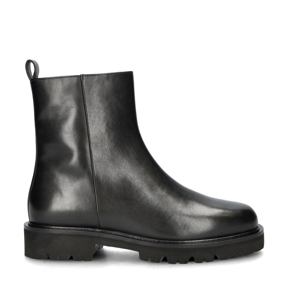 Unisa Faye rits- & gesloten boots Zwart 465319 Zwart