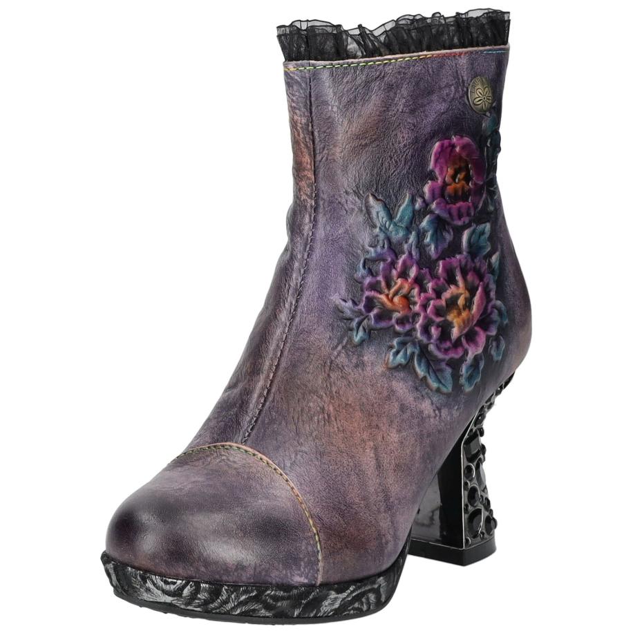 Laura Vita Laura Vita Enkellaarsjes violetblauw -