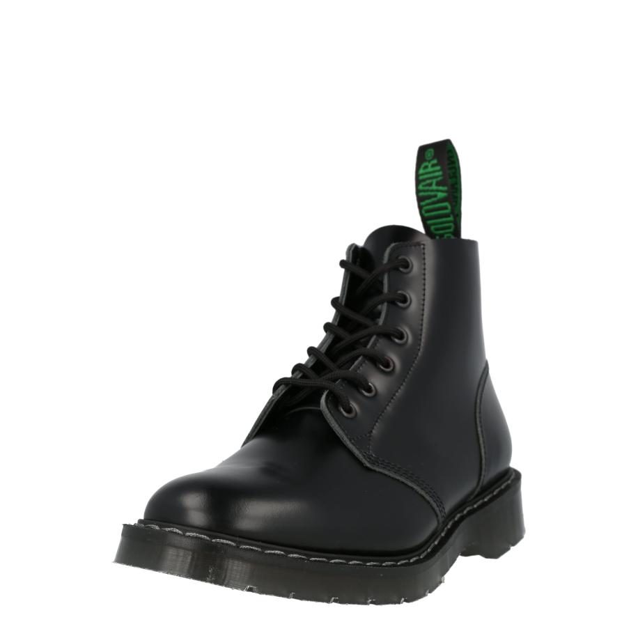 Solovair Solovair Veterlaarsjes zwart -