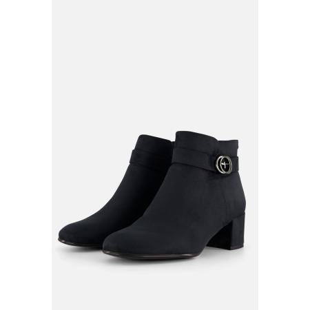 Tamaris Enkellaarsjes blauw Textiel