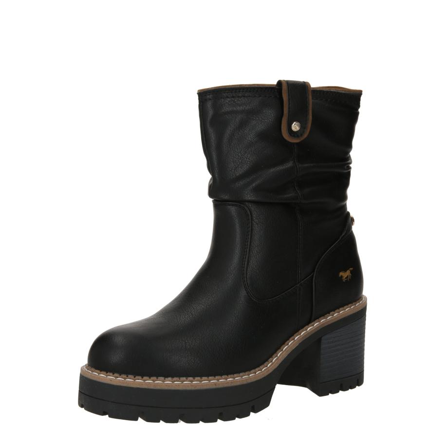 Mustang Enkellaarsjes Zwart