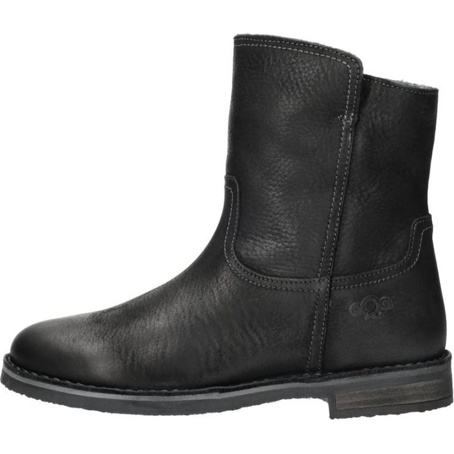 Aqa - Dames Enkellaarsjes Zwart