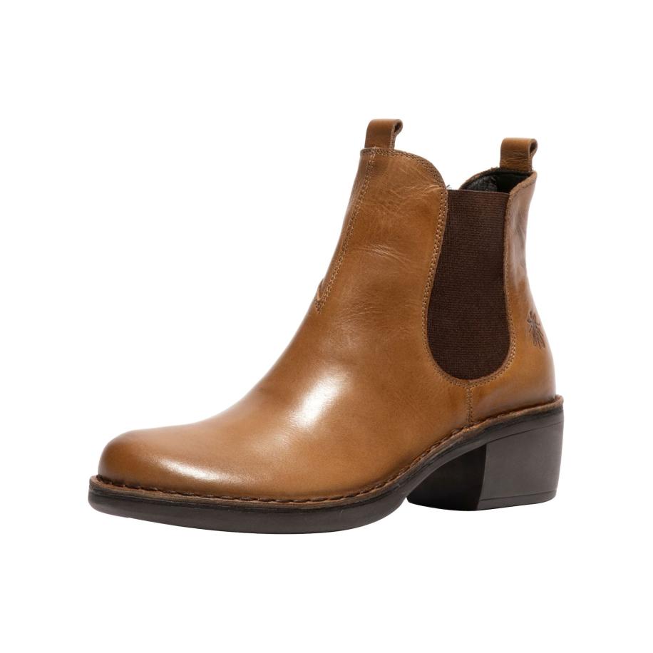 Fly London FLY LONDON Chelsea boots camel / donkerbruin -