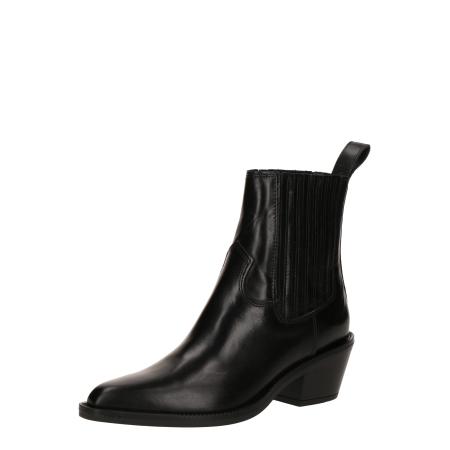 Mjus MJUS Enkellaarsje zwart