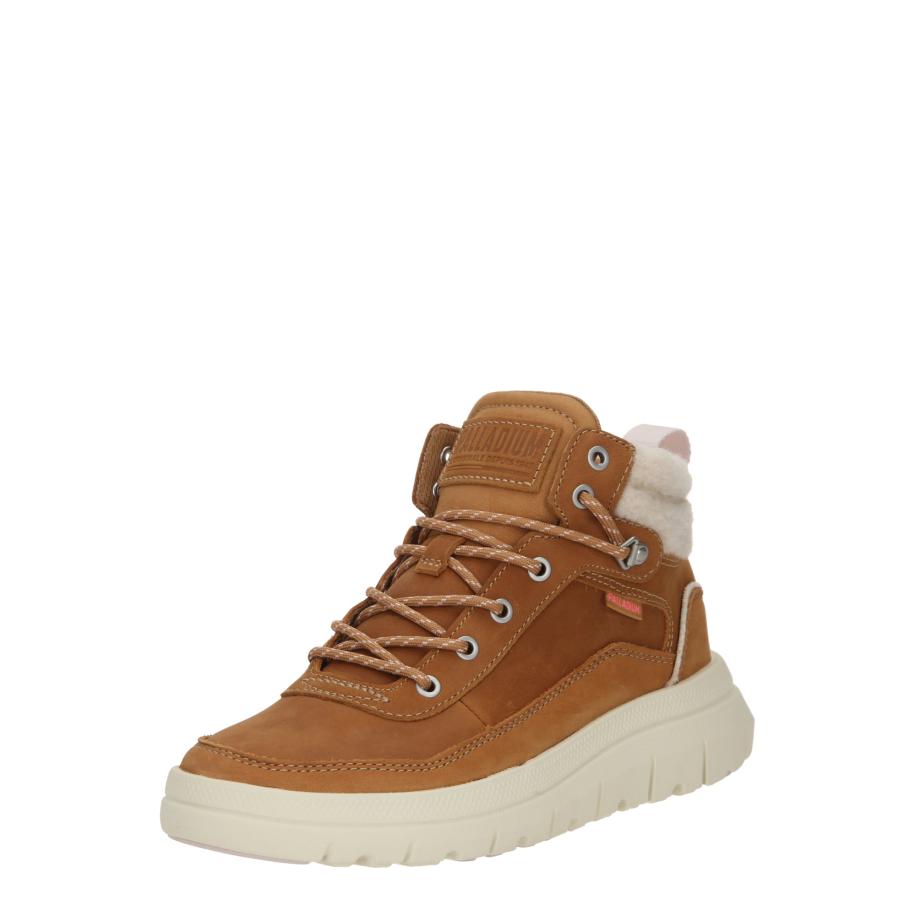 Palladium Palladium Veterlaarsjes Palla bruin / wit -